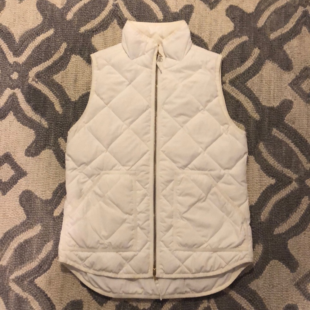 J crew puffer vest